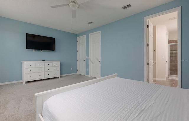 1811 Caribbean View Ter, Kissimmee, FL 34747 - carpeted bedroom featuring baseboards and ceiling fan