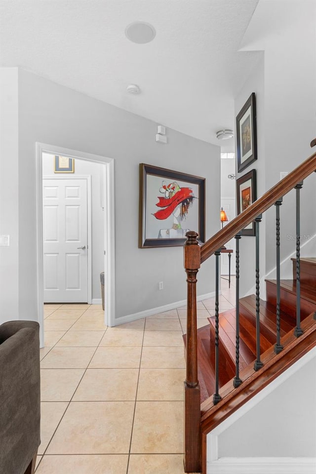 1785 Rushden Dr, Ocoee, FL 34761 - foyer entrance featuring light tile patterned floors and stairway