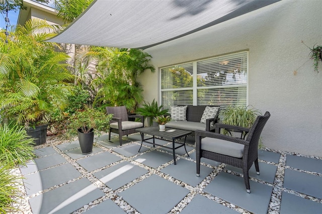 1785 Rushden Dr, Ocoee, FL 34761 - view of patio / terrace featuring an outdoor hangout area