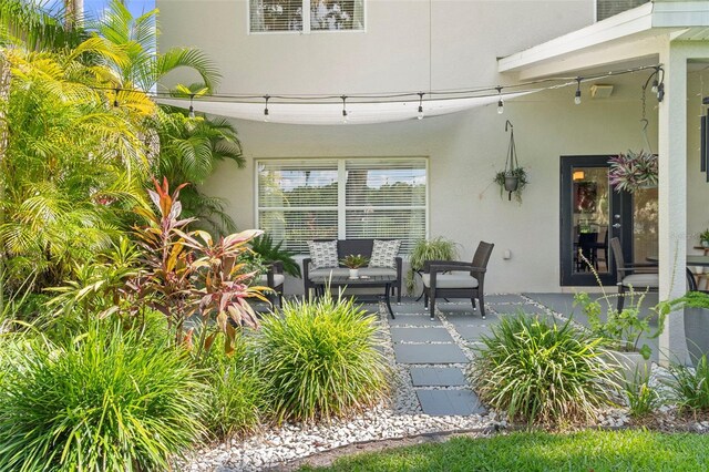 1785 Rushden Dr, Ocoee, FL 34761 - view of patio / terrace featuring an outdoor living space