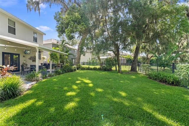 1785 Rushden Dr, Ocoee, FL 34761 - fenced backyard featuring a patio