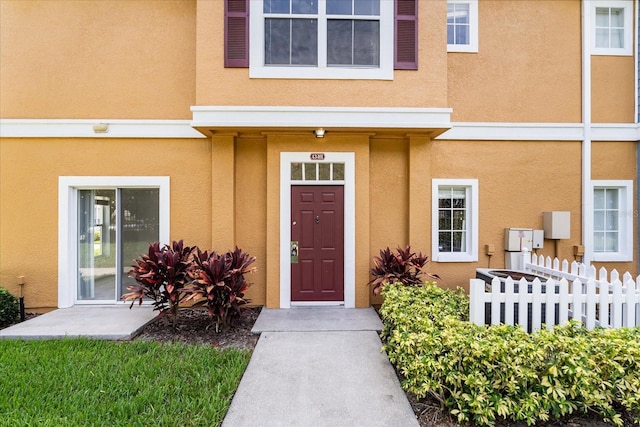 2280 San Vital Dr Unit 101, Kissimmee, FL 34741 - entrance to property featuring stucco siding