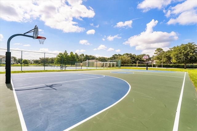 2280 San Vital Dr Unit 101, Kissimmee, FL 34741 - view of sport court featuring community basketball court and a tennis court