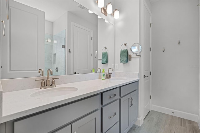 1388 Lombardi Ct, Kissimmee, FL 34759 - full bath featuring double vanity and a stall shower