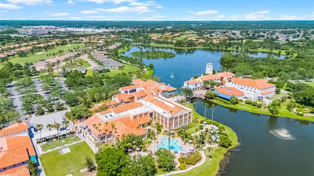 1388 Lombardi Ct, Kissimmee, FL 34759 - drone / aerial view of a large body of water