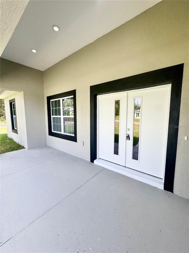 8051 N Pinkinz Way, Citrus Springs, FL 34433 - view of patio featuring french doors