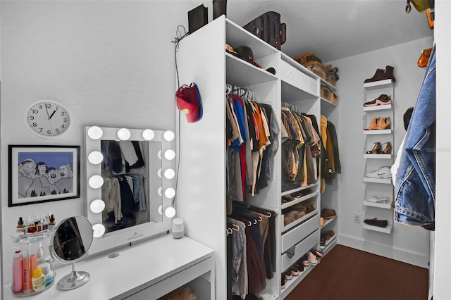 1322 N Bumby Ave, Orlando, FL 32803 - walk in closet featuring wood finished floors