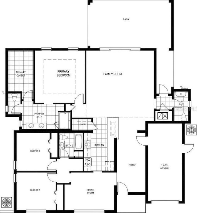1322 N Bumby Ave, Orlando, FL 32803 - view of property floor plan