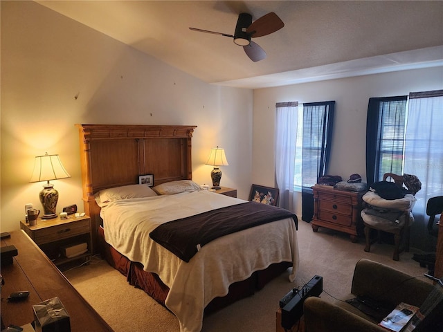 2247 Golden Oak Ln, Valrico, FL 33594 - bedroom featuring light carpet and a ceiling fan