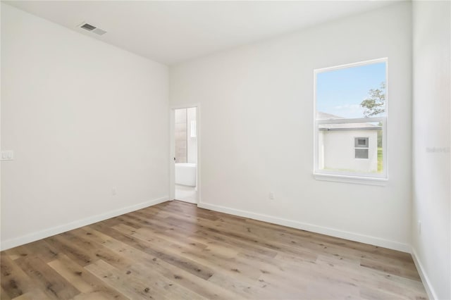 10577 N Umber Ter, Citrus Springs, FL 34434 - spare room with wood finished floors