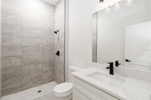 10611 N Umber Ter, Citrus Springs, FL 34434 - full bath featuring vanity and a tile shower