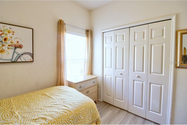 331 Bridgewater Dr, Davenport, FL 33897 - bedroom with light wood finished floors and a closet