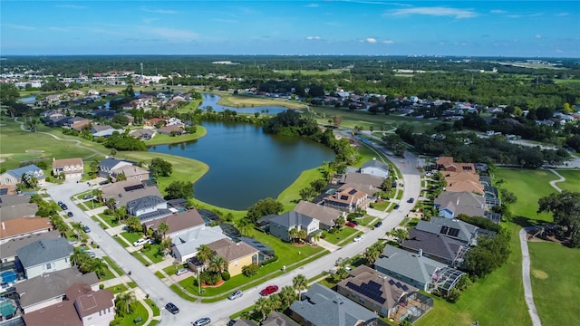 2530 The Oaks Blvd, Kissimmee, FL 34746 - aerial overview of property's location with nearby suburban area and a nearby body of water