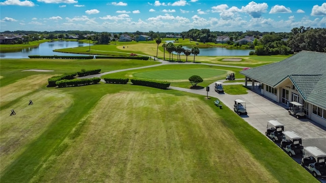 2530 The Oaks Blvd, Kissimmee, FL 34746 - aerial view of a large body of water and a local golf course