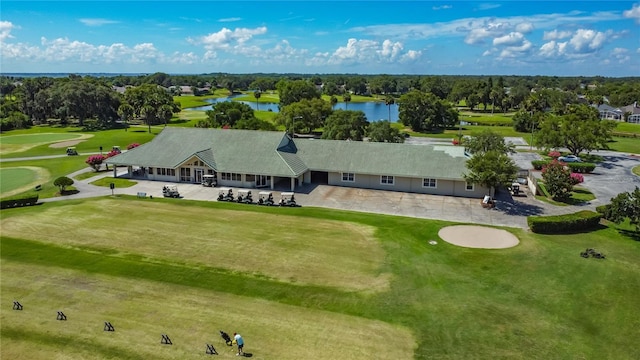 2530 The Oaks Blvd, Kissimmee, FL 34746 - aerial view of a large body of water and a golf course