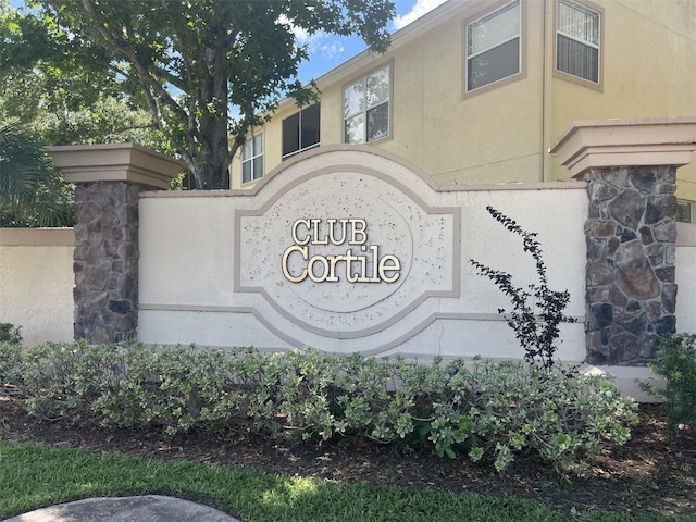 2770 Club Cortile Cir Unit A, Kissimmee, FL 34746 - view of community / neighborhood sign