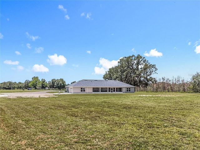 14243 County Road 450, Umatilla, FL 32784 - view of front of house with a front lawn