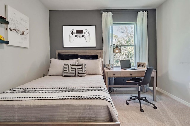 5157 Masser Rd, Saint Cloud, FL 34772 - carpeted bedroom with baseboards and an office area