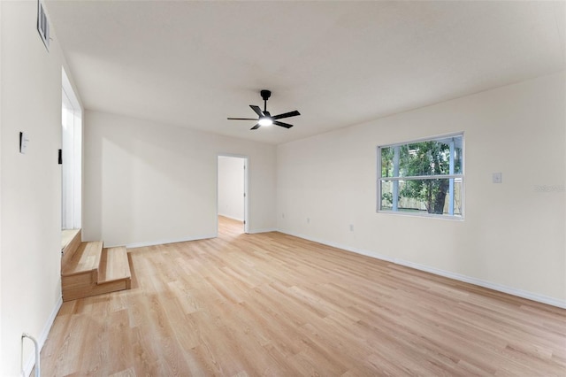235 Ruth Blvd, Longwood, FL 32750 - unfurnished room with light wood-type flooring and a ceiling fan