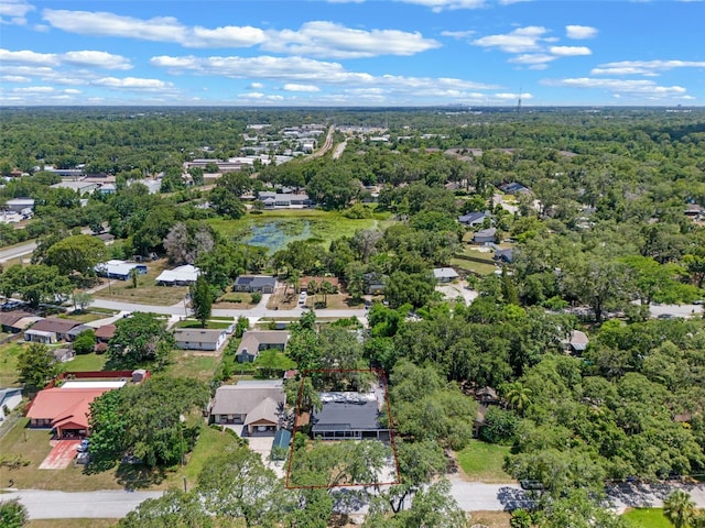 235 Ruth Blvd, Longwood, FL 32750 - aerial view of residential area with a forest