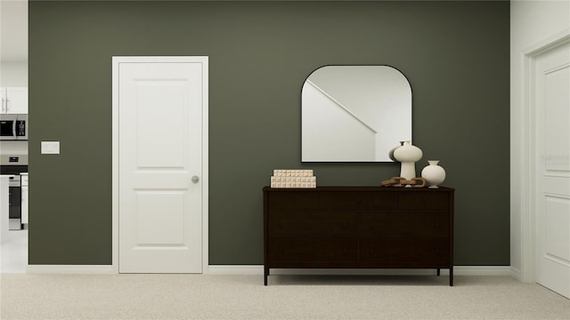 2220 Chris Dr, Winter Haven, FL 33884 - bedroom with light colored carpet and baseboards