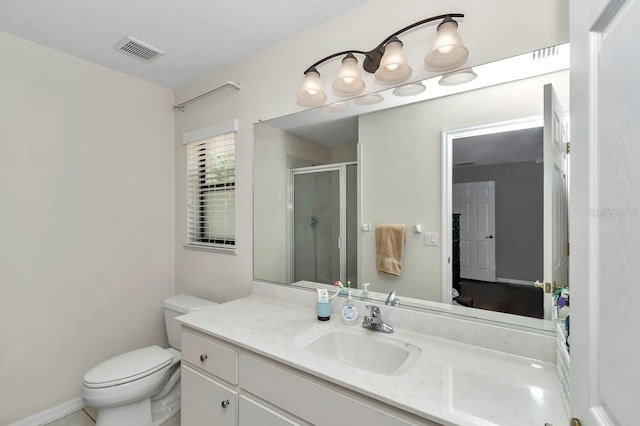 7120 N Glenridge Cir, Citrus Springs, FL 34434 - bathroom featuring a stall shower and vanity
