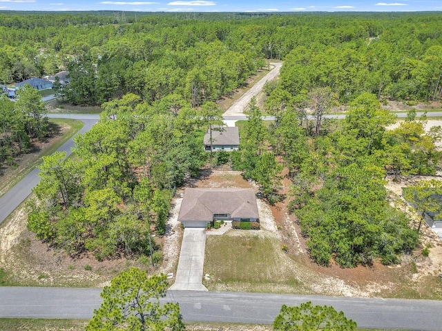 7120 N Glenridge Cir, Citrus Springs, FL 34434 - drone / aerial view of a forest