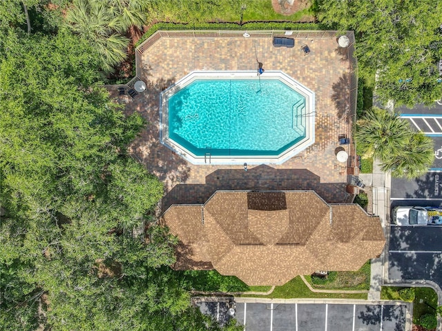 645 Stafford Ter Unit 163, Altamonte Springs, FL 32714 - aerial view of a pool area