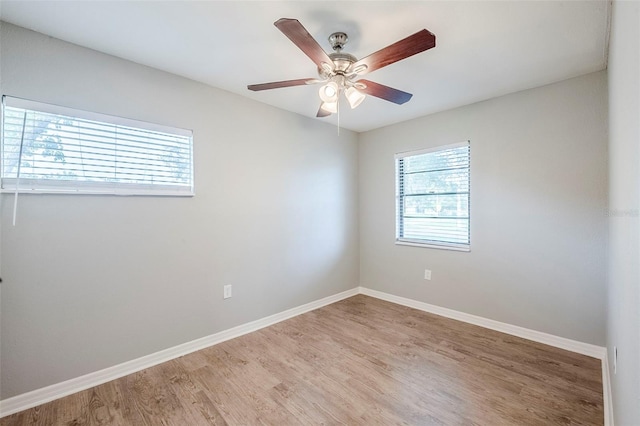 4559 W Gore Ave, Orlando, FL 32811 - unfurnished room featuring light wood finished floors and ceiling fan