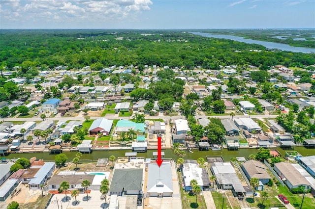 139 Douglas St, Edgewater, FL 32141 - aerial view of property and surrounding area with a nearby body of water and nearby suburban area