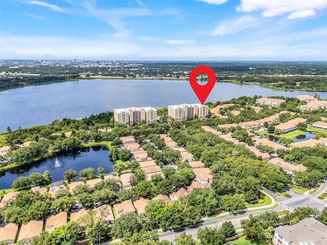 6336 Buford St Unit 209, Orlando, FL 32835 - aerial view of a nearby body of water and a tree filled landscape
