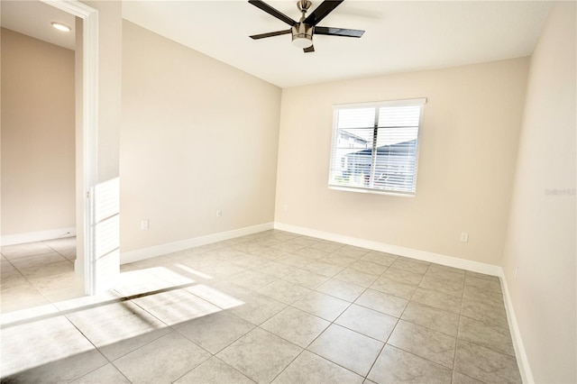 1023 Sugarwood St, Davenport, FL 33837 - spare room featuring ceiling fan and light tile patterned flooring