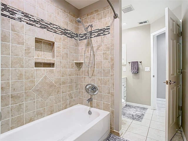 2641 Delcrest Dr, Orlando, FL 32817 - bathroom featuring bathtub / shower combination and tile patterned flooring