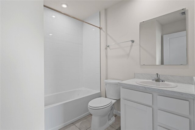 275 Blueberry Ln, Davenport, FL 33837 - full bath featuring vanity, tile patterned floors, and shower / washtub combination
