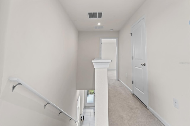 275 Blueberry Ln, Davenport, FL 33837 - hall with baseboards and light colored carpet