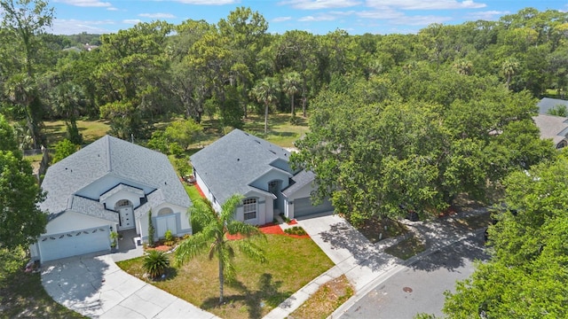 2767 Aragon Ter, Lake Mary, FL 32746 - view from above of property with a heavily wooded area
