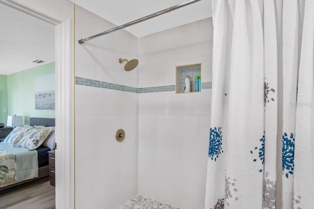 4311 123rd St W, Cortez, FL 34215 - full bath featuring connected bathroom and a tile shower