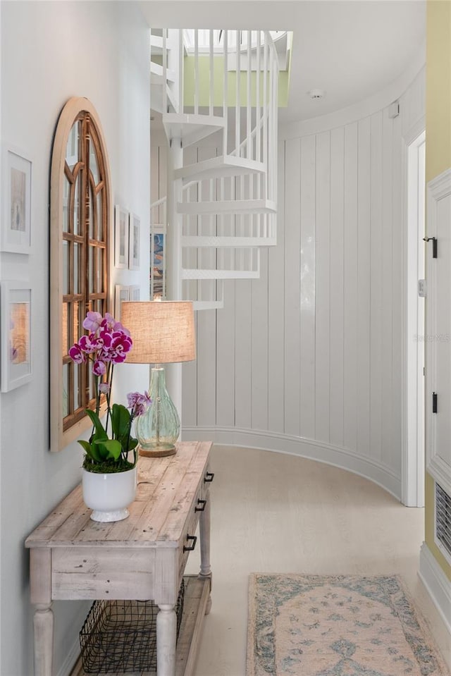 3309 Hill St, New Smyrna Beach, FL 32169 - hallway with baseboards