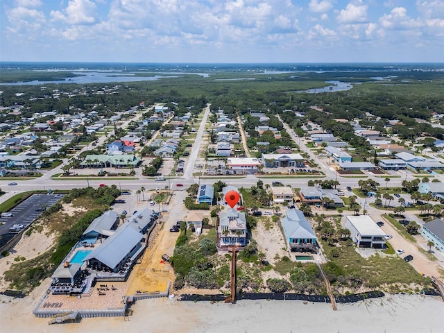 3309 Hill St, New Smyrna Beach, FL 32169 - aerial perspective of suburban area