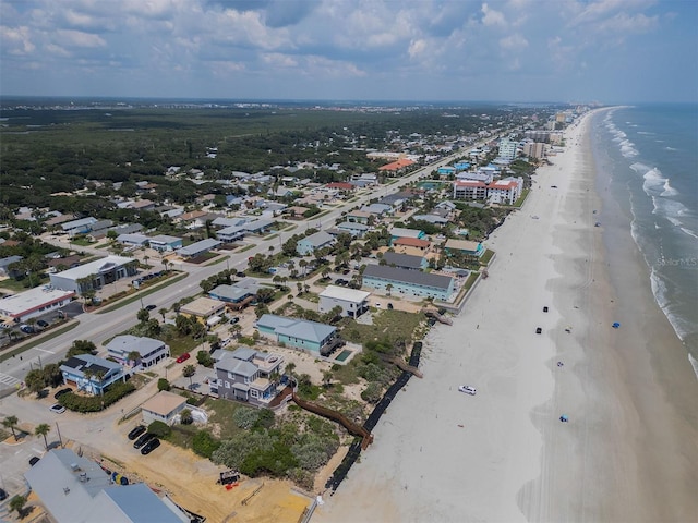 3309 Hill St, New Smyrna Beach, FL 32169 - aerial view of property's location with expansive beach