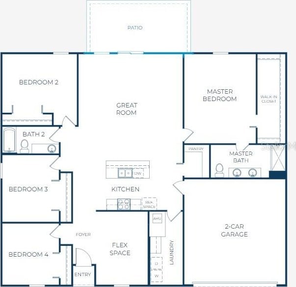224 Locust Pass Crse, Ocala, FL 34472 - view of property floor plan