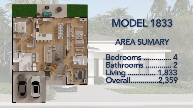 2500 SW 156th Ln Rd, Ocala, FL 34473 - view of room layout