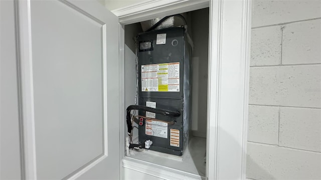 16252 SW 27th Terrace Rd, Ocala, FL 34473 - utility room with heating unit