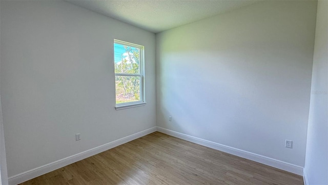 742 W Glenhaven Dr, Citrus Springs, FL 34434 - unfurnished room with light wood-style floors and a textured ceiling