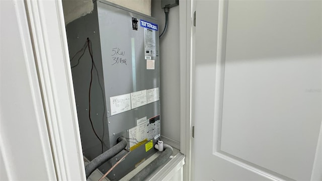 742 W Glenhaven Dr, Citrus Springs, FL 34434 - utility room featuring heating unit