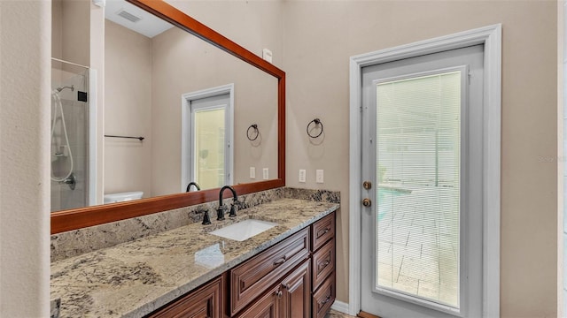 1455 Royal Forest Loop, Lakeland, FL 33811 - full bath featuring vanity and a tile shower