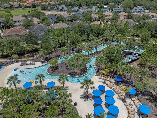 5172 Oakbourne Ave, Davenport, FL 33837 - drone / aerial view of a pool