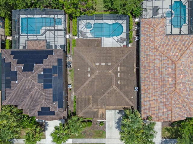 5172 Oakbourne Ave, Davenport, FL 33837 - drone / aerial view of a pool area
