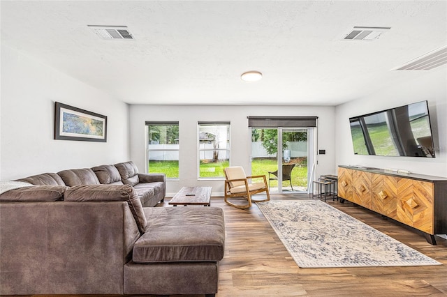 5430 NW 55th Pl, Ocala, FL 34482 - living area with wood finished floors