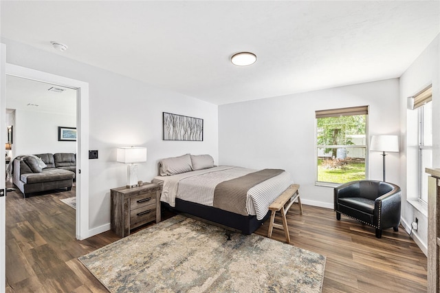 5430 NW 55th Pl, Ocala, FL 34482 - bedroom featuring wood finished floors